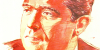 Jacques Klein, em ilustração de Mariano Martins presente na capa do LP "Beethoven - Sonatas p/ piano Op.110 e Op.111" (Philips 41103215), lançado em 1983.