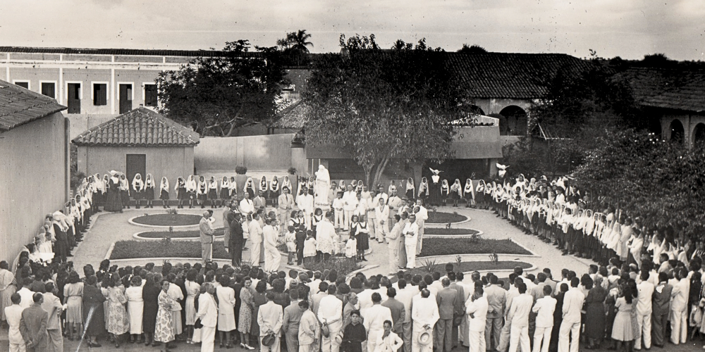 Jardim de São José. Instituto São José. Aracati-CE. Anos 1930.